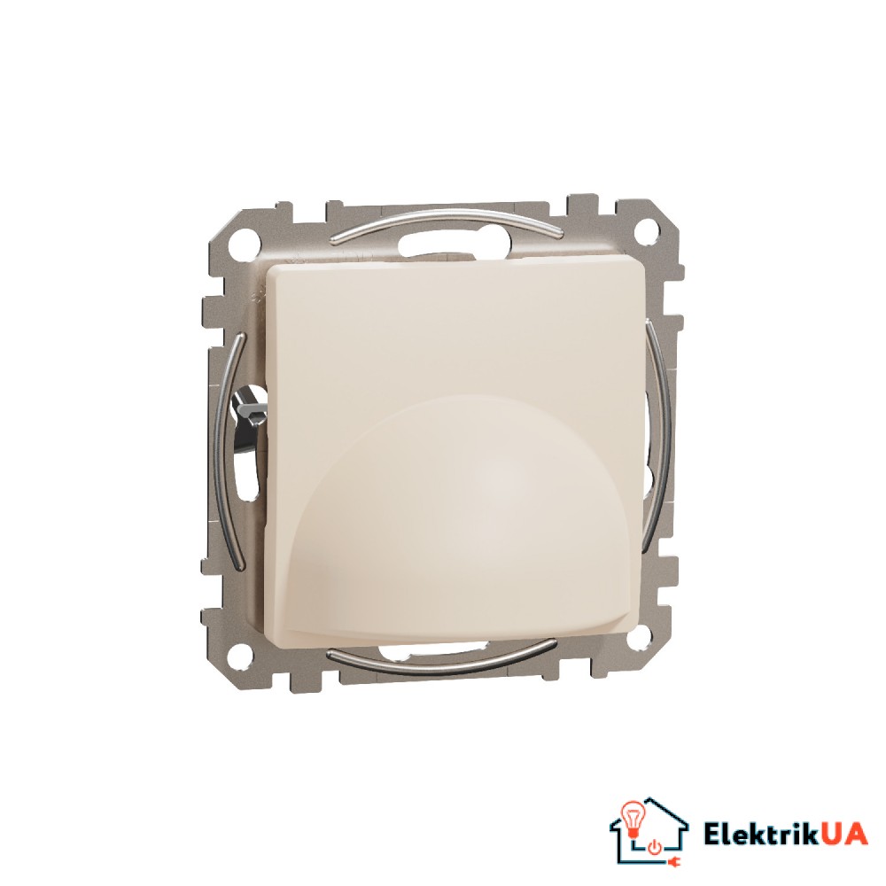 Розетка для виводу кабеля Schneider Electric Sedna Design Бежевий SDD112903